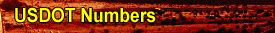 USDOT Numbers
